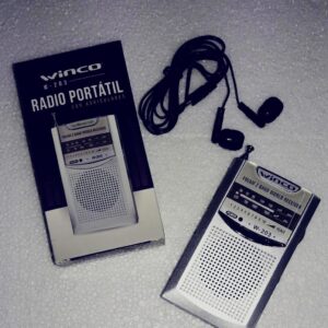 Radio Portatil c/ Auricular 203
