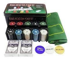 Set de Fichas para Pocker x200 c/Paño