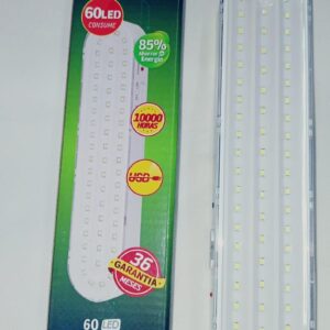 Luz de Emergencia 60 Led Corta