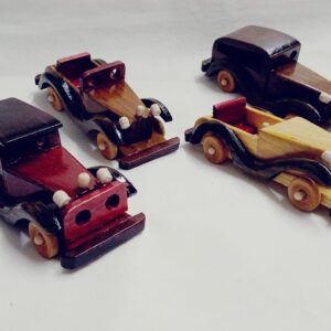 Auto de Coleccion de Madera N°6 Sin Caja