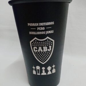 Vaso Fernetero Grabado Laser Exelente Calidad Boca