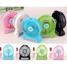 Mini Ventilador de Escritorio Recargable