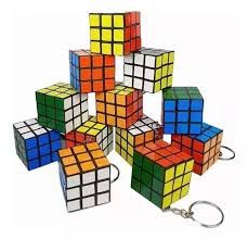 Llavero Cubo Magico Paquete x12