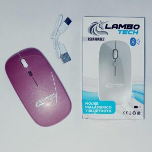 Mouse Recargable y C/Ficha USB