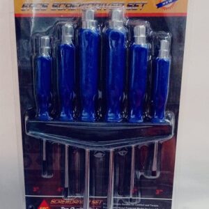Kit de Destornilladores x6 para Impacto