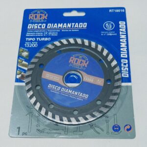 Disco Diamantado Segmentado Tipo Turbo 115mm Cod 016