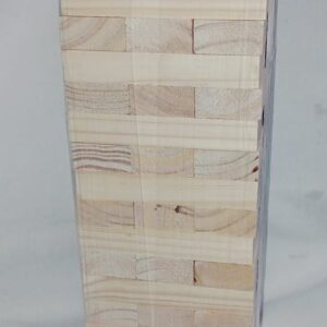 Yenga de Madera 40cm de alto 14cm de Lados