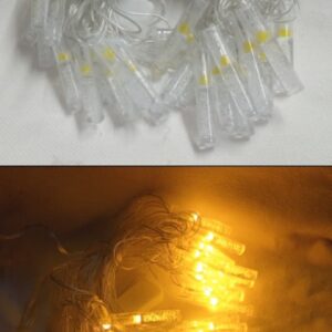 Luz Navidad 28 Palitos Calidos 220v