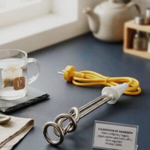 Calentador Rulo Resistencia y Cable Grueso Excelente Calidad 1500W