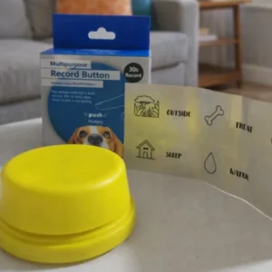 Boton Parlante Grabable X1 Comunicación para Mascotas