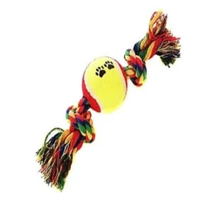 Hueso Con Pelota De Tenis para Perros