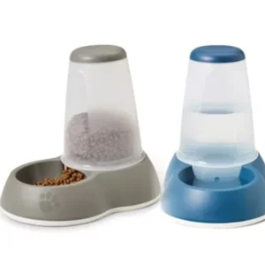 Bebedero Comedero Automatico Grande - 1.5 Litros para Mascotas