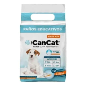 Paño Cancat X10 Unidades 60*60 para Perros