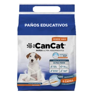 Paño Cancat X100 Unidades 60*40 para Perros