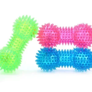 Hueso Pinches Con Luz Mediano para Perros