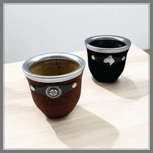 MATE DE VIDRIO FORRADO