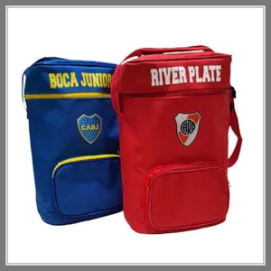 BOLSO MATERO FUTBOL ARGENTINA/BOCA/RIVER