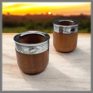 MATE ALGARROBO CAMIONERO CON GUARDA DE ACERO