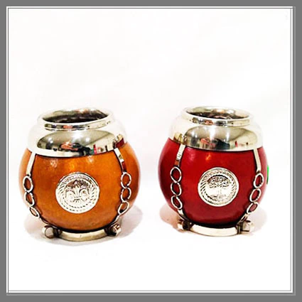 MATE DE CALABAZA CON ALPACA Y BASE
