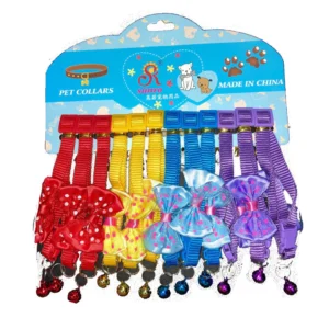 Blister Collar Moño Cascabel x12