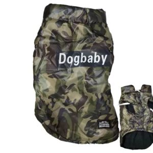 Campera Camuflada Premium para Mascotas