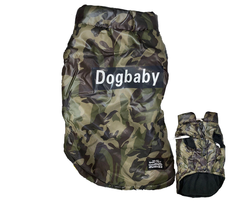 Campera Camuflada Premium para Mascotas - Mayorista De Accesorios Para Mascotas por mayor