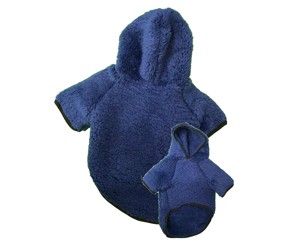 Abrigo Peluchito con Capucha para Mascotas - Fabricantes De Ropa Por Mayor por mayor
