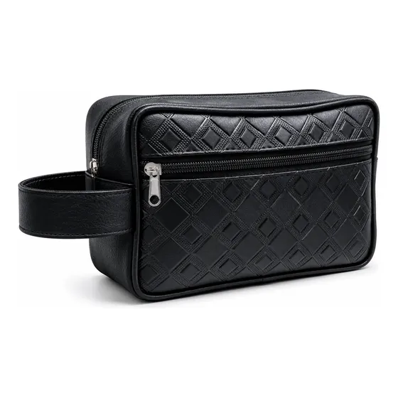 Neceser Eco Cuero Bolsito de Mano Premium Organizador - Regalos Empresariales Premium por mayor