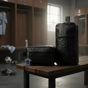 Botinero Eco Cuero Amplio Organizador Viaje Fútbol