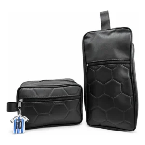 Combo Regalo Neceser + Botinero Eco Cuero Fútbol
