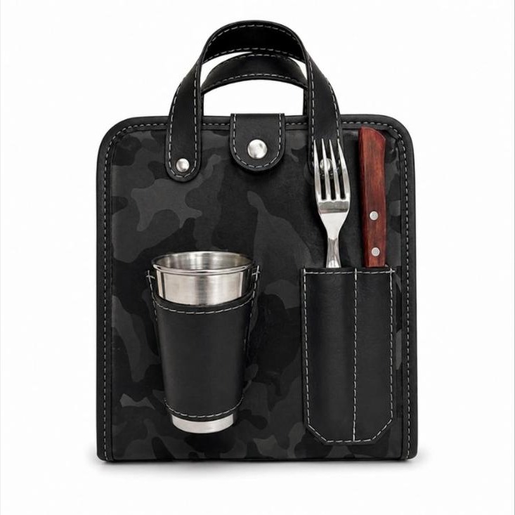 Set de Asado Tramontina Camuflado