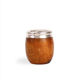 Mate Barrilito Liso Acero