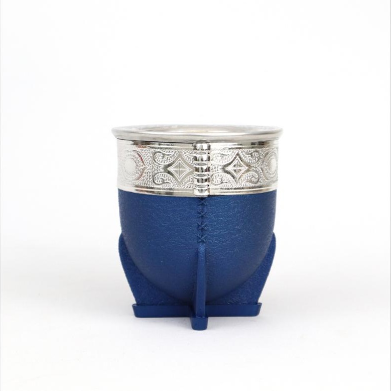Mate Imperial Vegano Calabaza Grande Azul - Distribuidora Mayorista por mayor