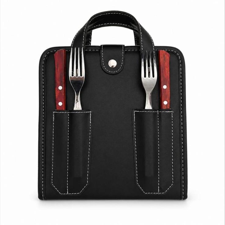 Set de Asado Rígido Tramontina Negro