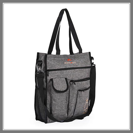 Bolso Matero Cordura Melange Bolsillos Frontales - Madu