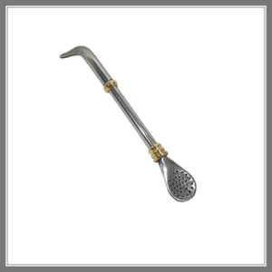 Bombilla Acero Inox.cuchara/Pico de Loro Plano 18cm - Madu
