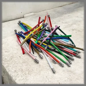 Bombilla de Aluminio Color 16 CM - Madu