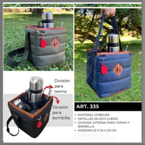 Canasta Matera Cordura C/Divisiones - Madu