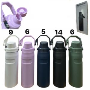 Botella térmica inox 750 ml con manija · Caja x40