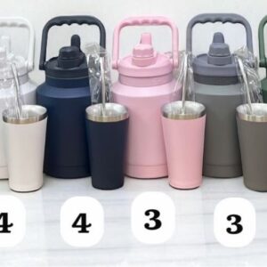Termo 1,1 L doble pico con guampa · Caja x30