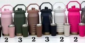 Termo 1,9 L doble pico con guampa · Caja x20