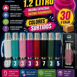 Termo system 1,2 L · Caja x30
