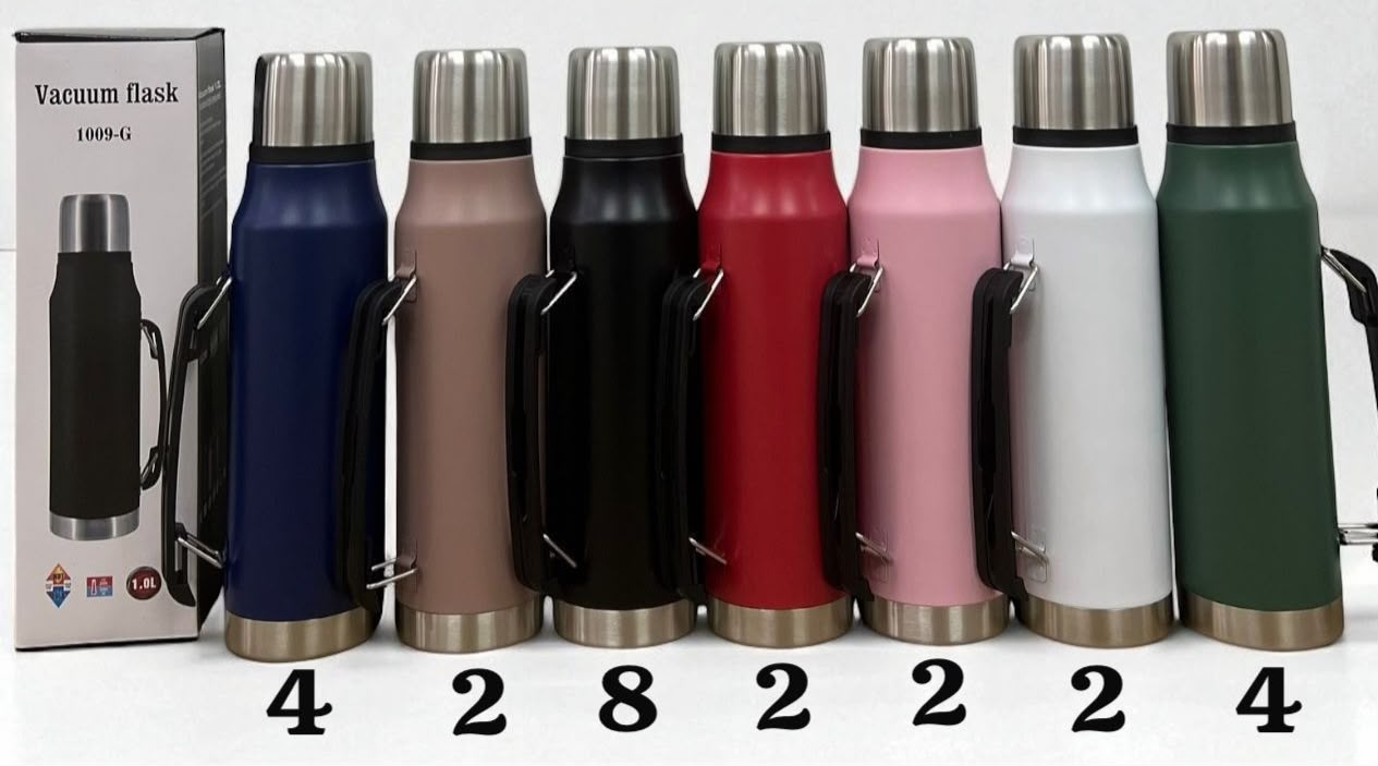 Termo Vacuum Flask 1 L · Caja x24