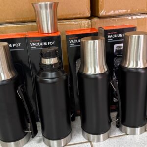 Termo 1,2 L un pico negro · Caja x20