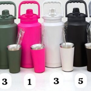 Termo 1,6 L doble pico con guampa · Caja x20