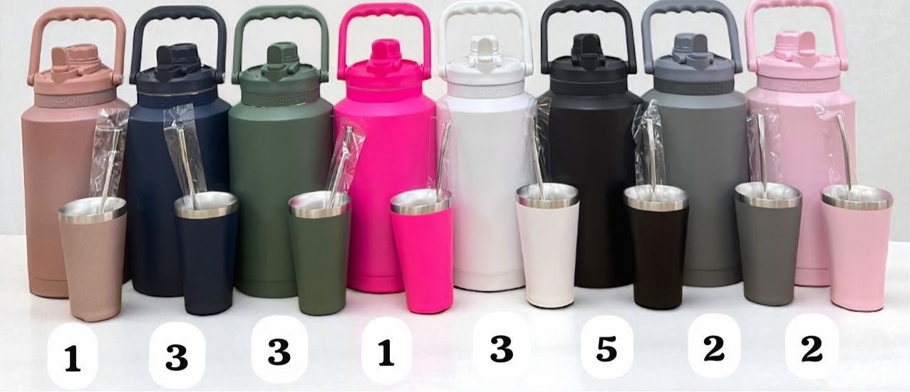 Termo 1,6 L doble pico con guampa · Caja x20