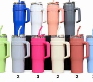 Vaso térmico 1,2 L con sorbete · Caja x40