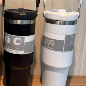Vaso térmico 900 ml flip straw · Caja x50