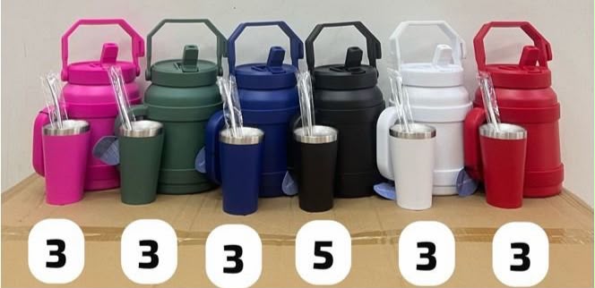 Termo 1,1 L con guampa 140 ml · Caja x20