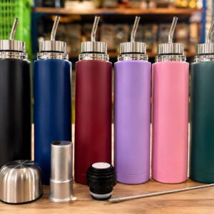 Termo 750 ml para mate con guampa · Caja x50